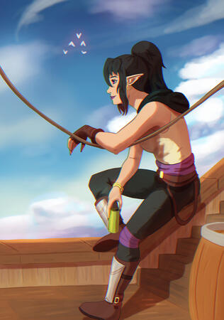Rayne Sky Pirate