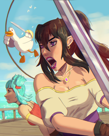 Rayne and Zola Battle