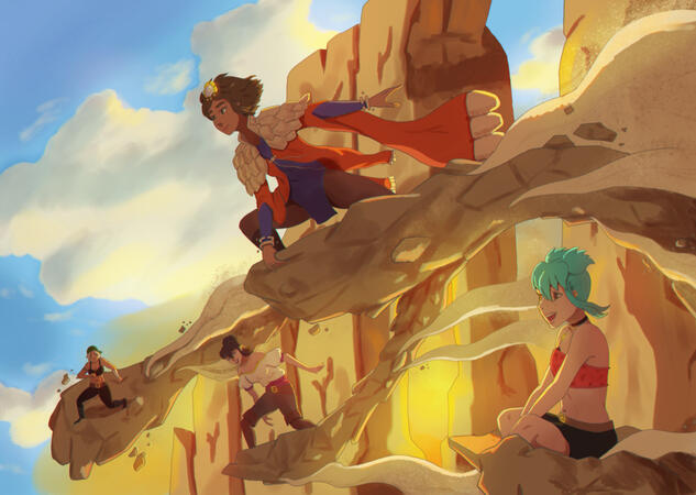 Taliyah and OCs Taliyah and OCs